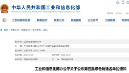 福建省35家企業(yè)躋身第五批國家級綠色工廠！