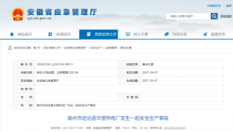 6人死亡！龍凈環(huán)保安徽工廠閃爆！