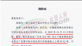 難！水泥漲價(jià)難落地！價(jià)差200元/噸！